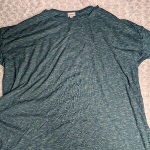 Blue Micro Stripe 2XL LuLaRoe Irma